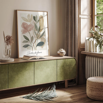 Jardin de Fleurs Poster 2026