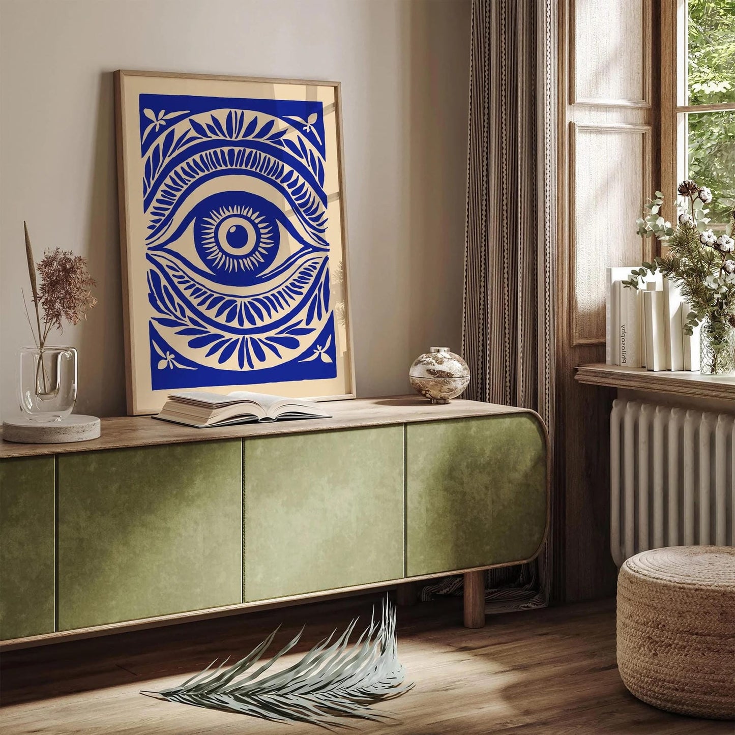 Mystical Blue Eye Poster