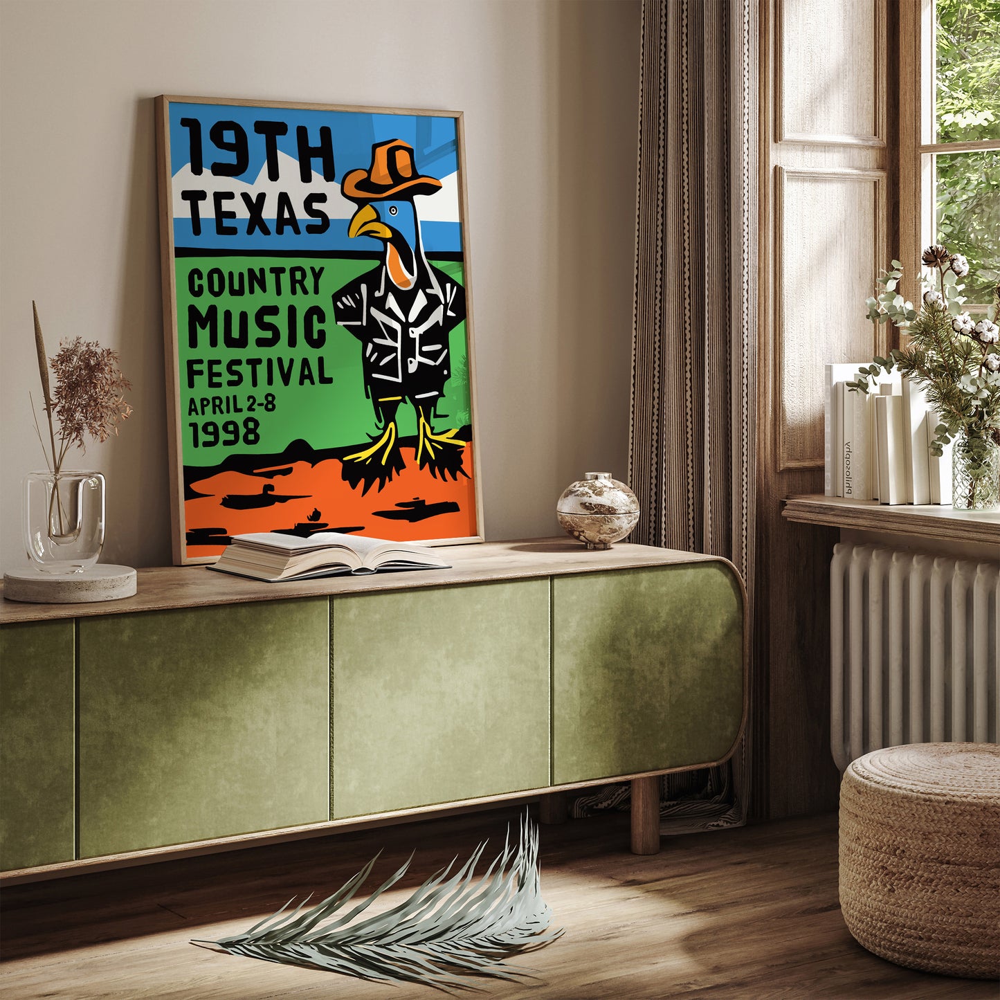 Texas Country Music Festival Funny Poster