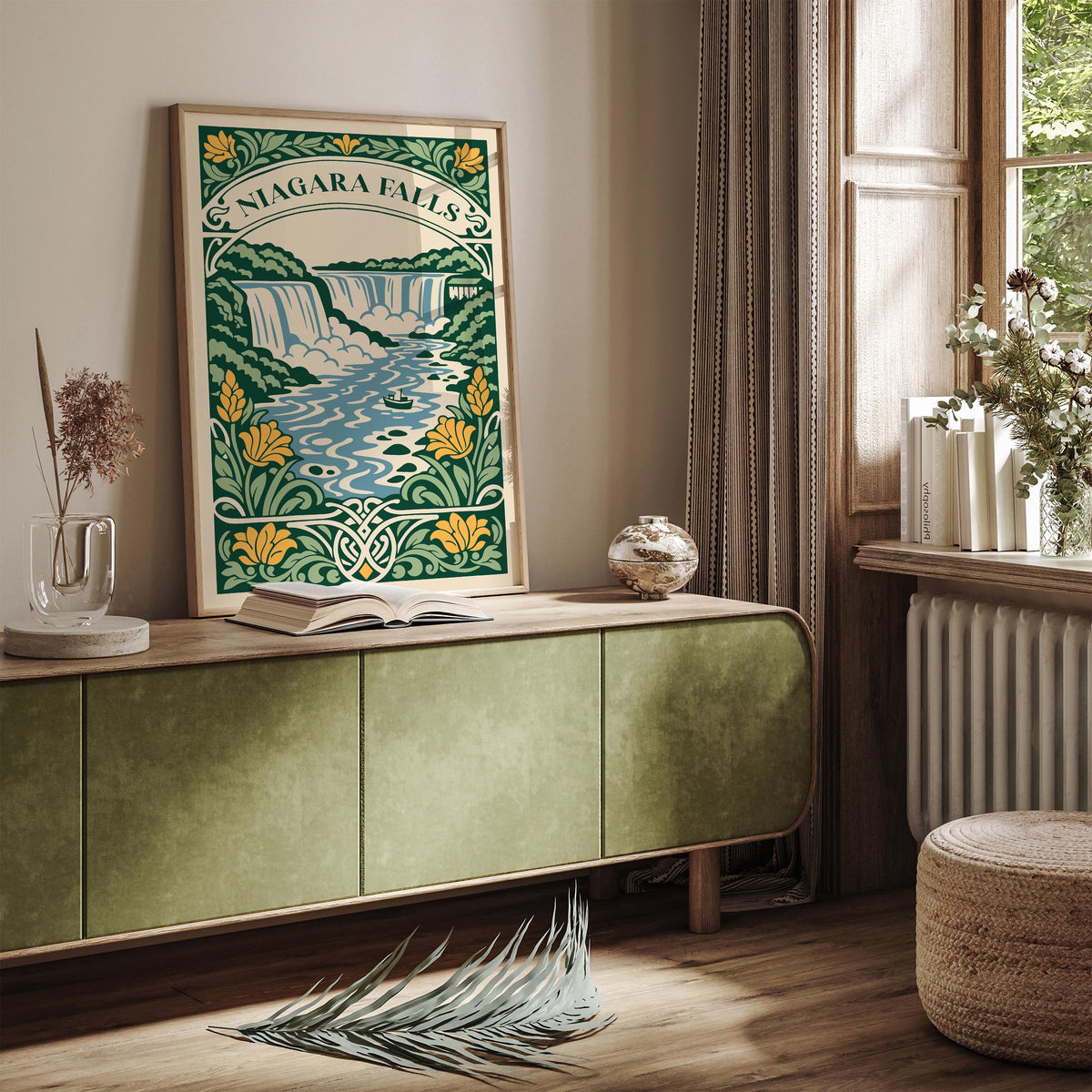 Niagara Falls Landscape Poster
