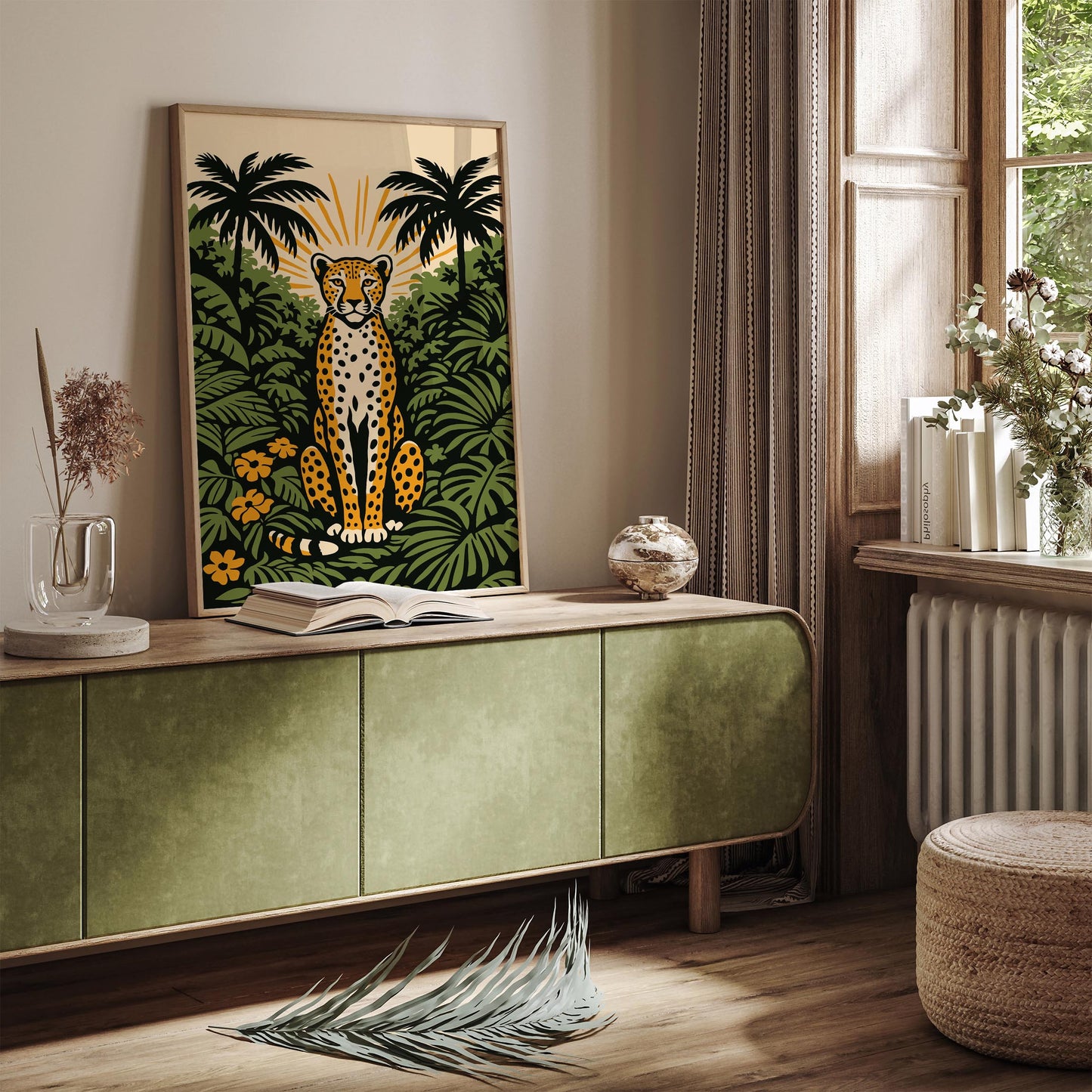Jungle Cheetah Poster