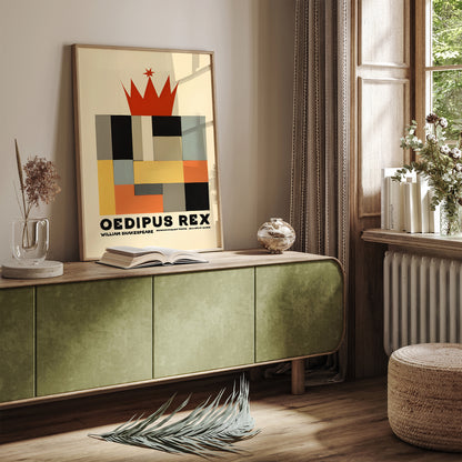 Shakespeare - Oedipus Rex - Theater Poster