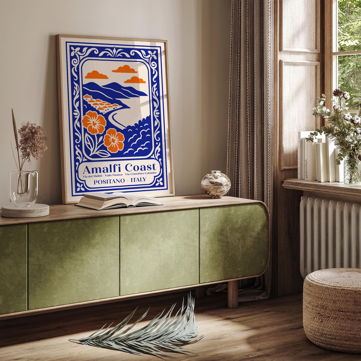Amalfi Coast Positano Italy Poster 2026