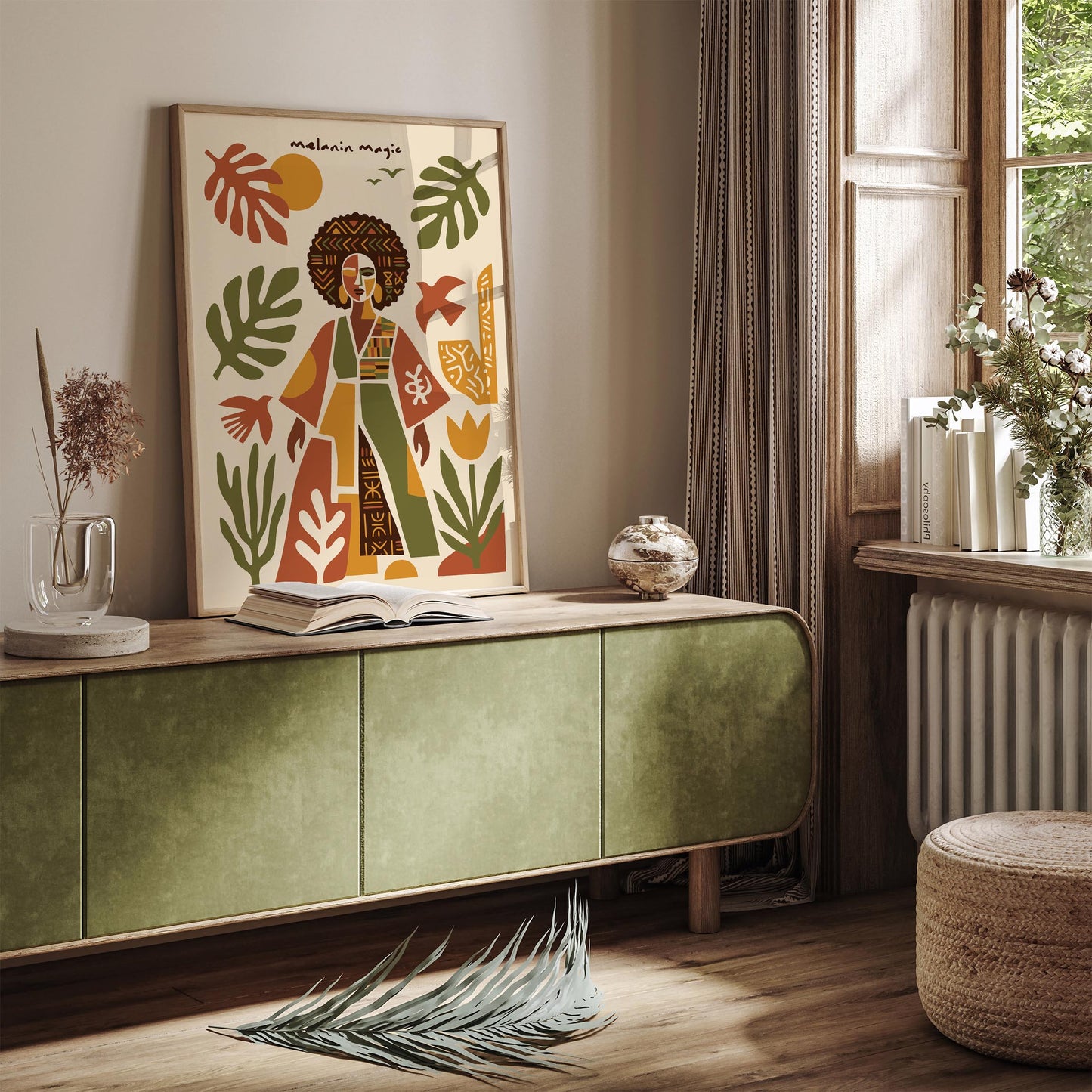 Melanin Magic Afrohemian Poster