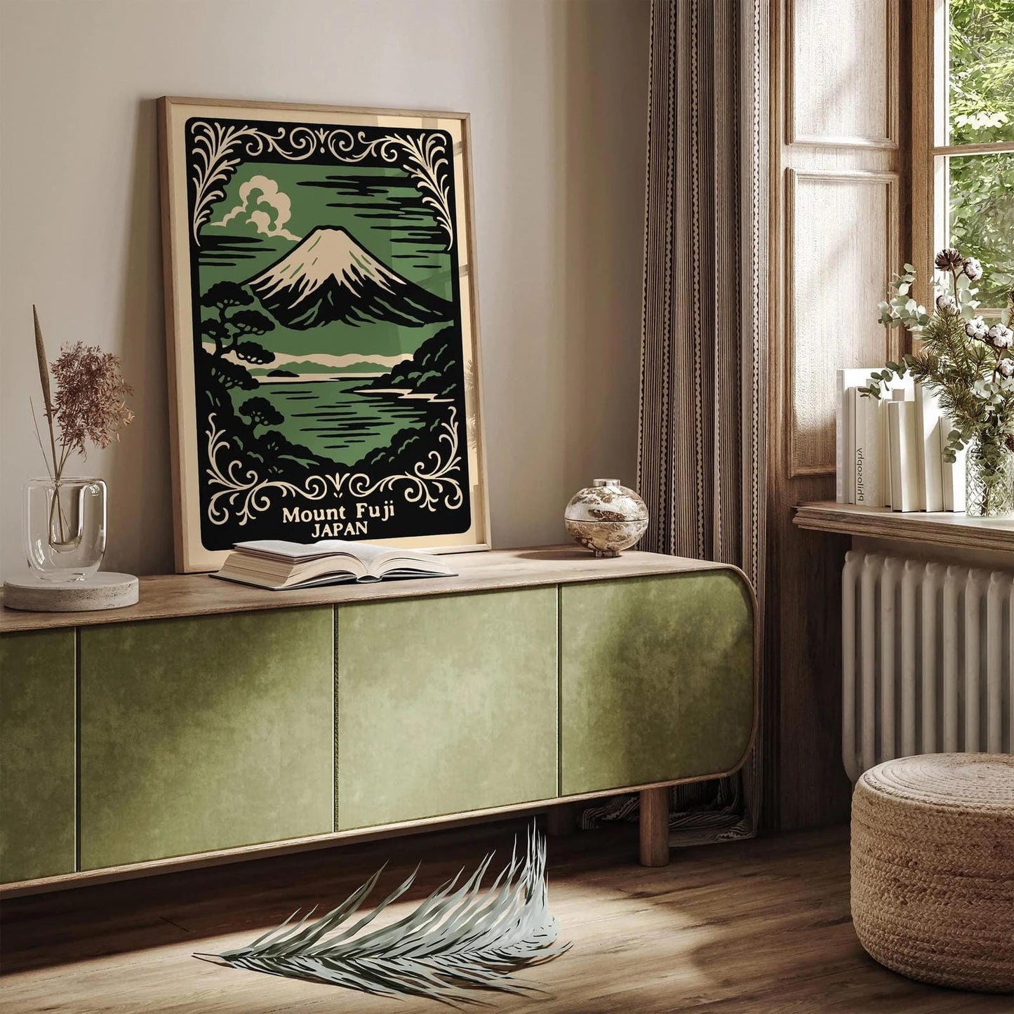 Mount Fuji Japan Landscape Poster