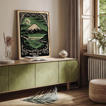 Mount Fuji Japan Landscape Poster