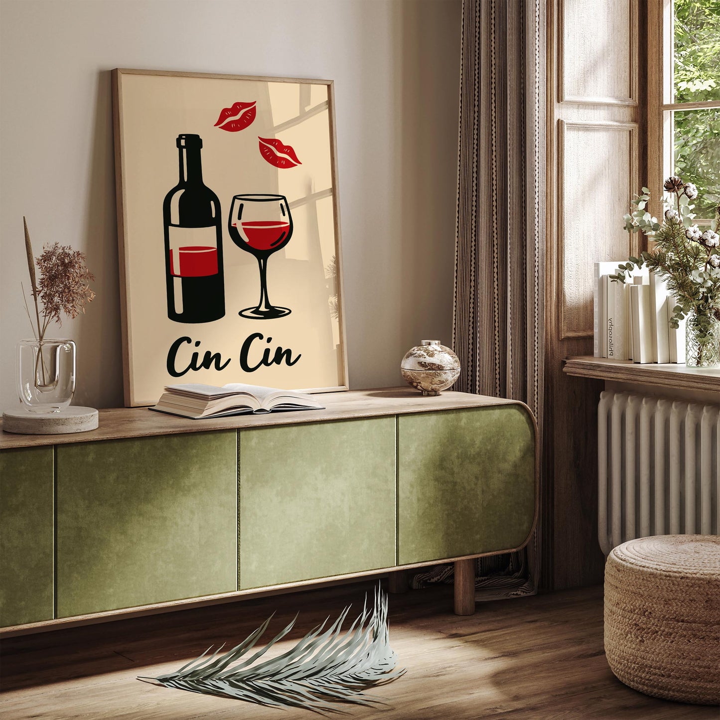 Cin Cin Wine Poster