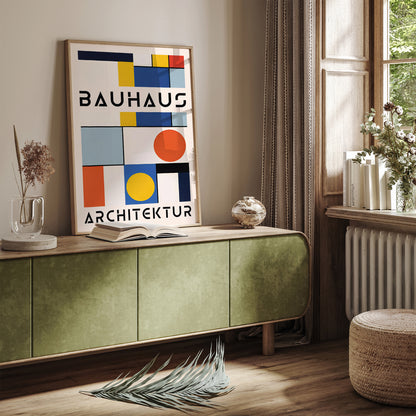 Bauhaus Architektur Poster