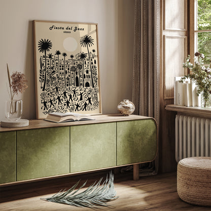 Fiesta del Jazz Madrid Music Poster