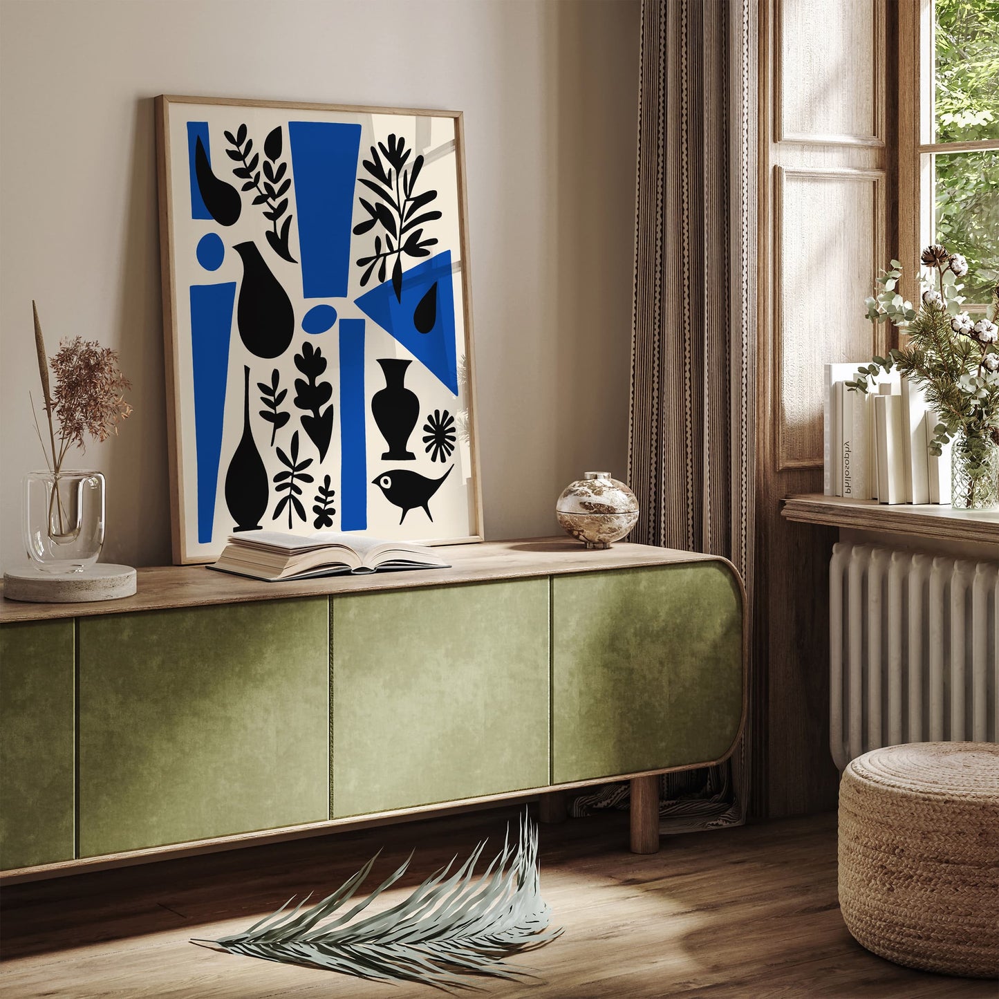 Modern Abstract Art Print - Contemporary Wall Decor