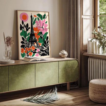 Bonjour Paris Poster