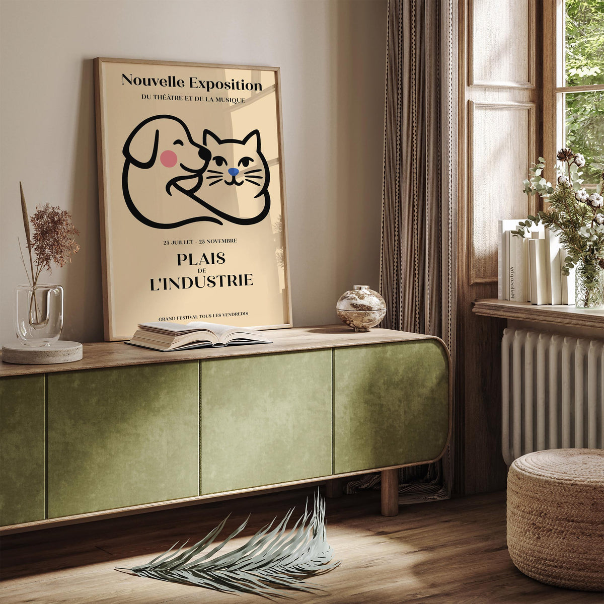 French Exhibition Poster