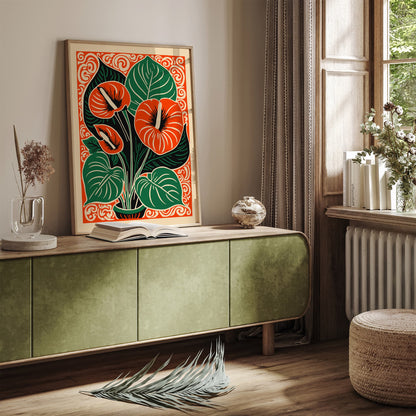 Zantedeschia Calla Flower Poster