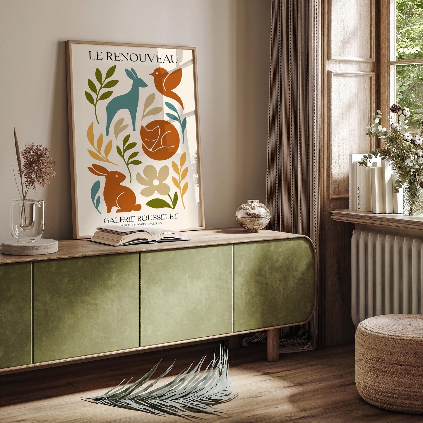 Le Renouveau Poster - French Spring Wall Art Print