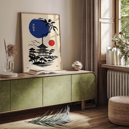 Kyoto Japan Travel Poster