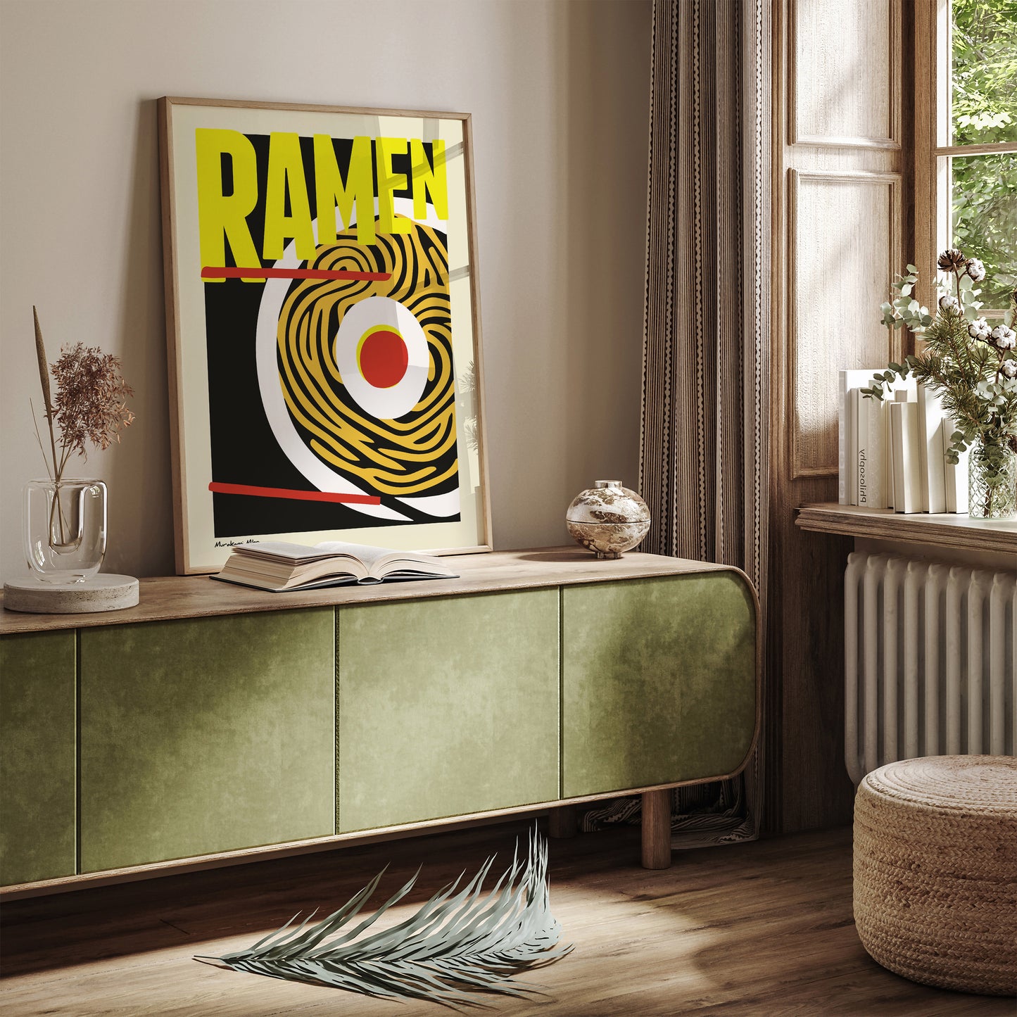 Ramen - Retro Noodles Poster