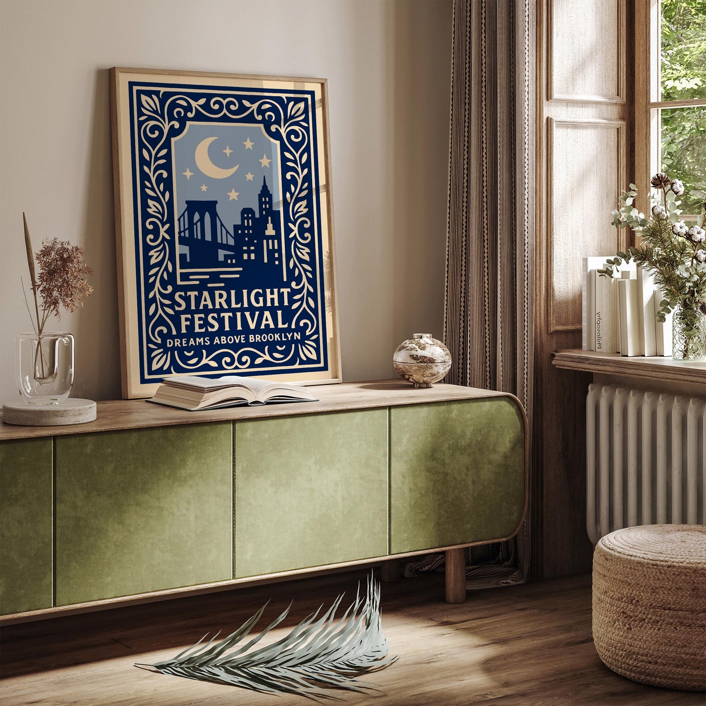 Starlight Festival Poster - Dreams Above Brooklyn Print