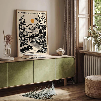 Provence Alpes Cote d Azur Poster