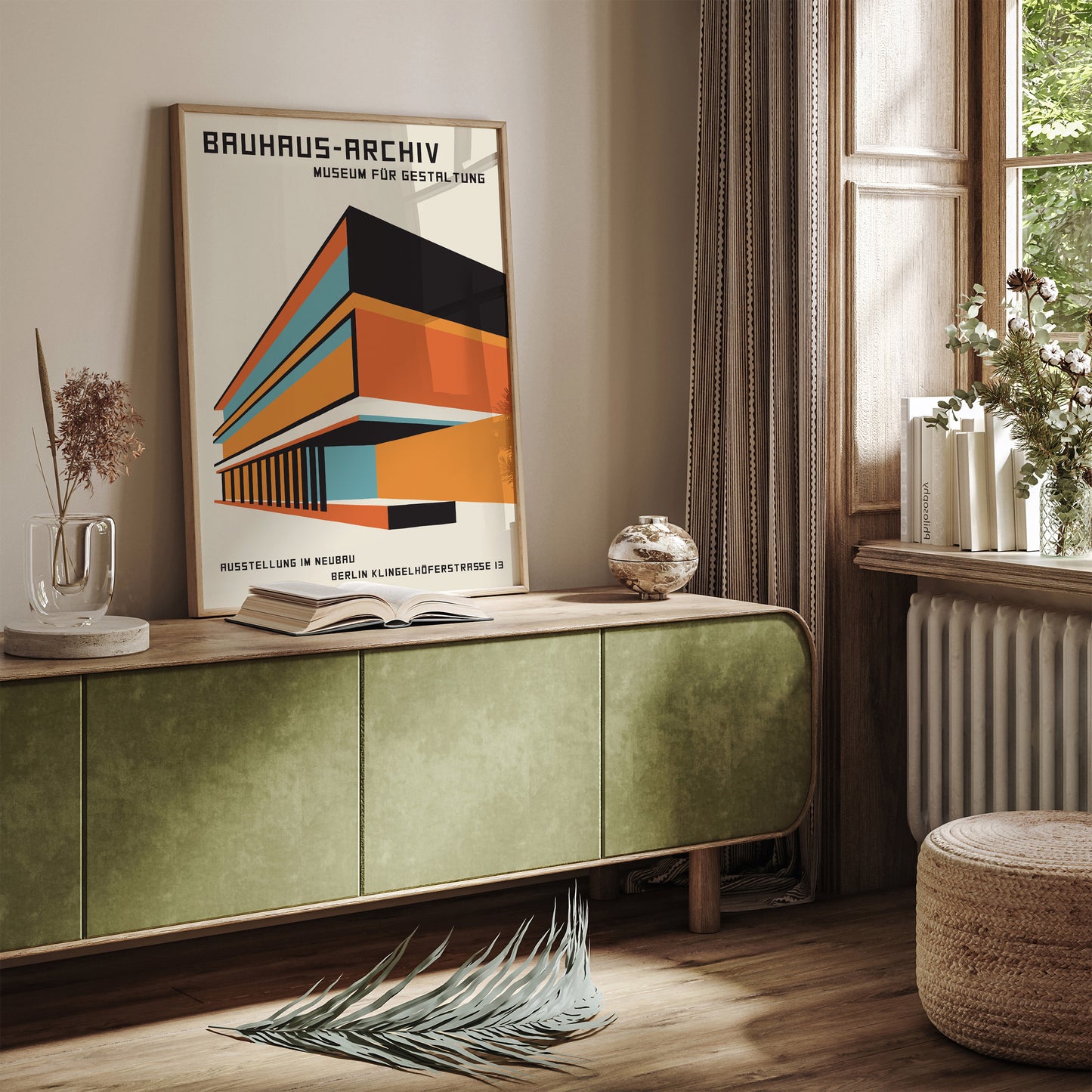 Bauhaus Museum Architecture Poster