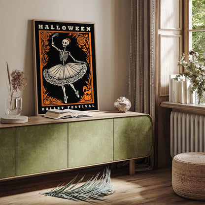 Halloween Ballet Dance Festival Poster
