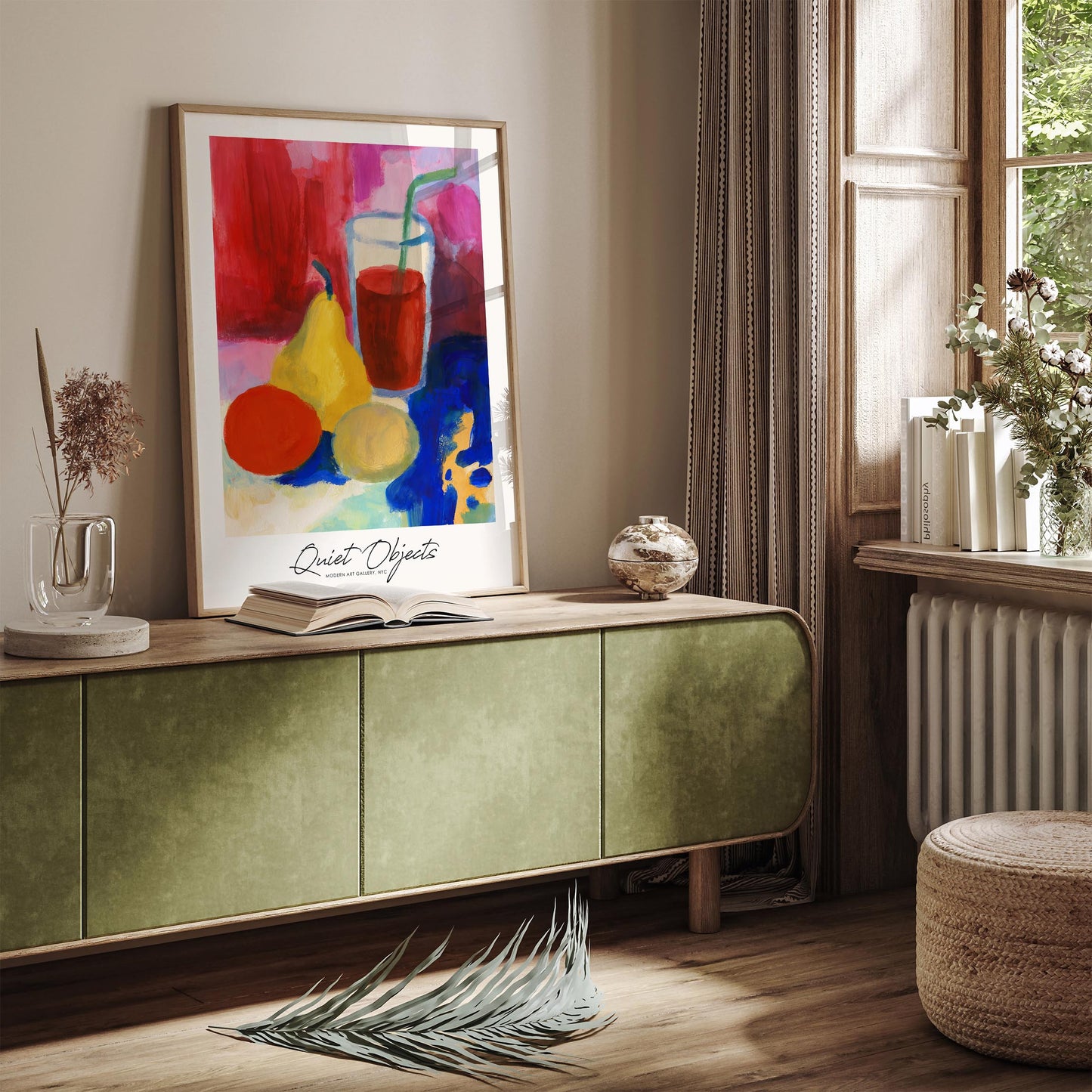 Quiet Object Poster - Modern Exhibition Art Print