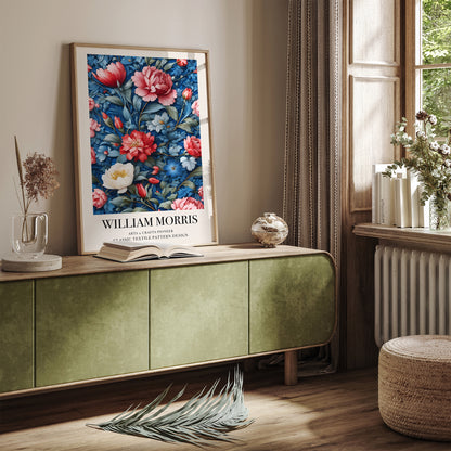 Timeless William Morris Poster: Botanical Illustration