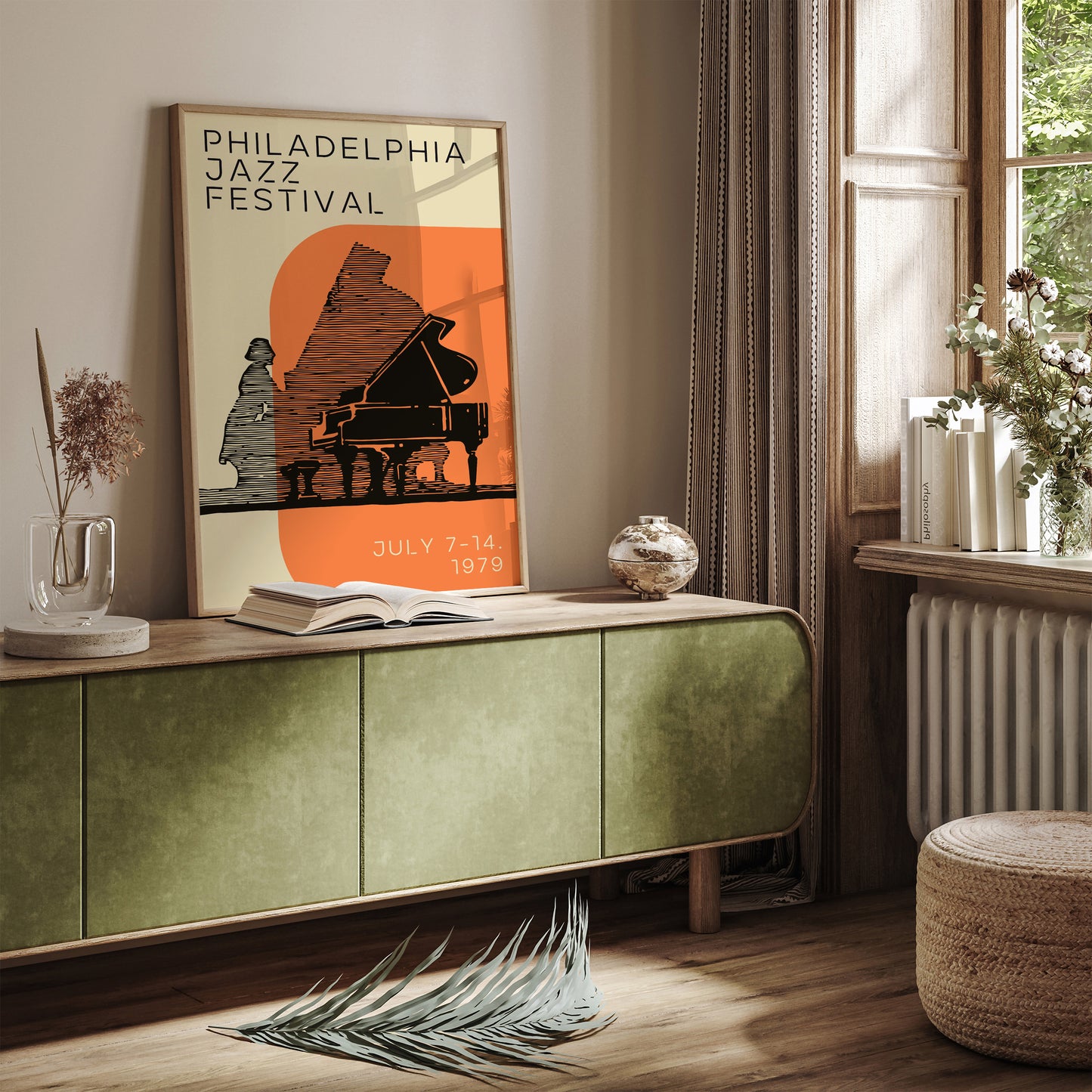 Philadelphia 1979 Jazz Festival Poster