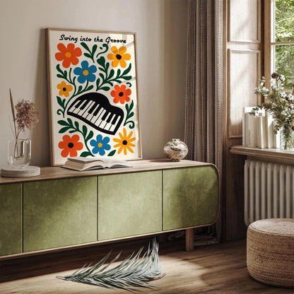 Jazz Music Poster - Trendy Wall Art Print 2025
