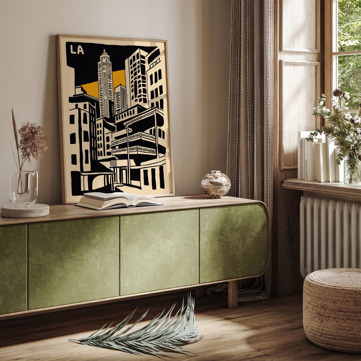 Los Angeles Modern Architecture Poster