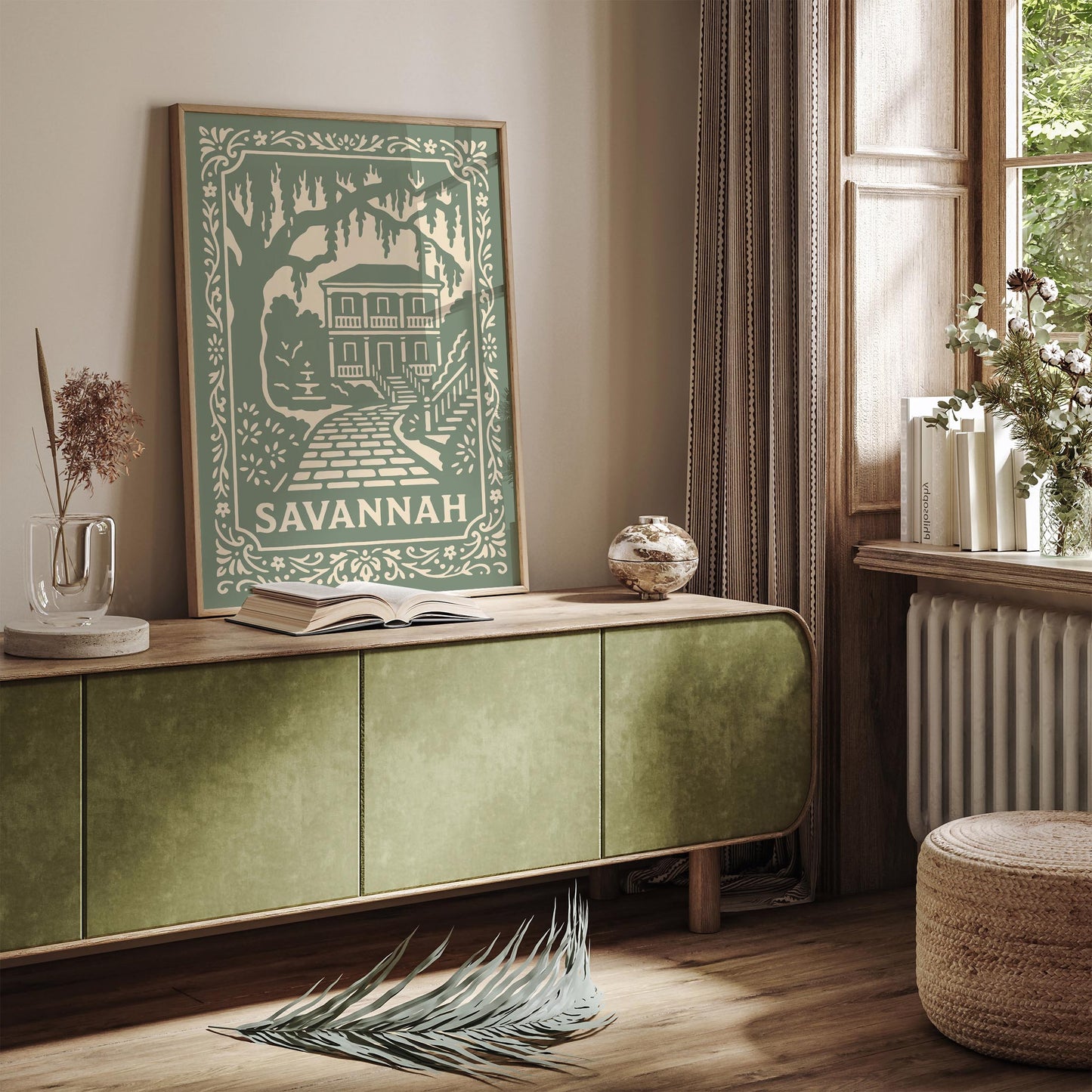 Savannah Georgia Poster – Vintage Travel Wall Art