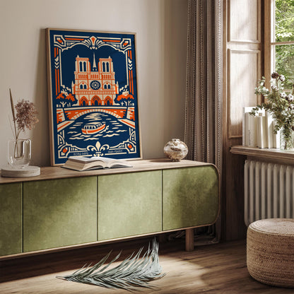 Cathédrale Notre-Dame de Paris Poster