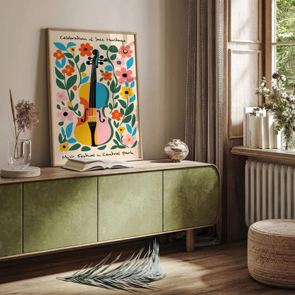 Music Festival Central Park Poster