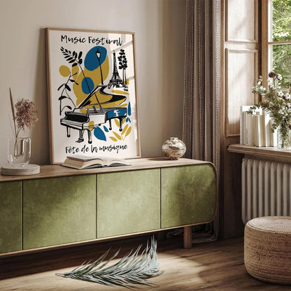 Fete de la Musique French Poster 2025