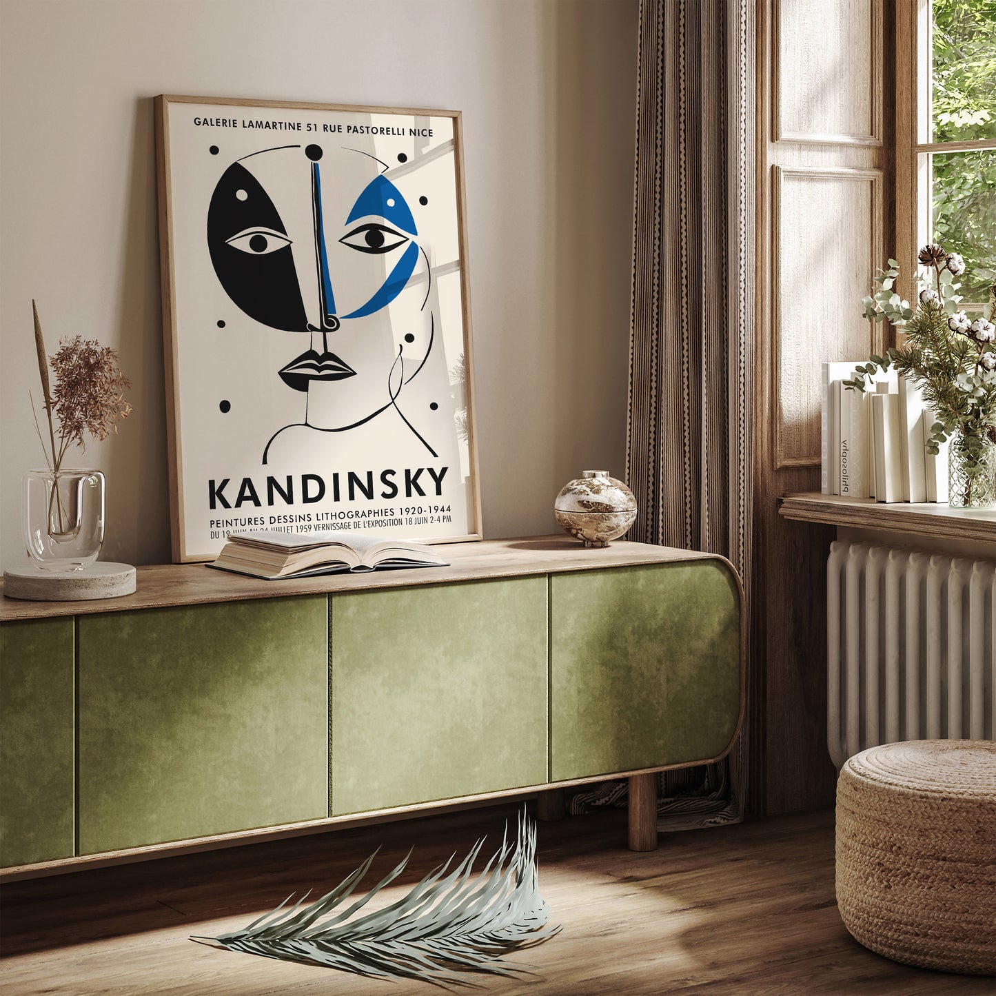 Kandinsky Retro Exhibition Poster