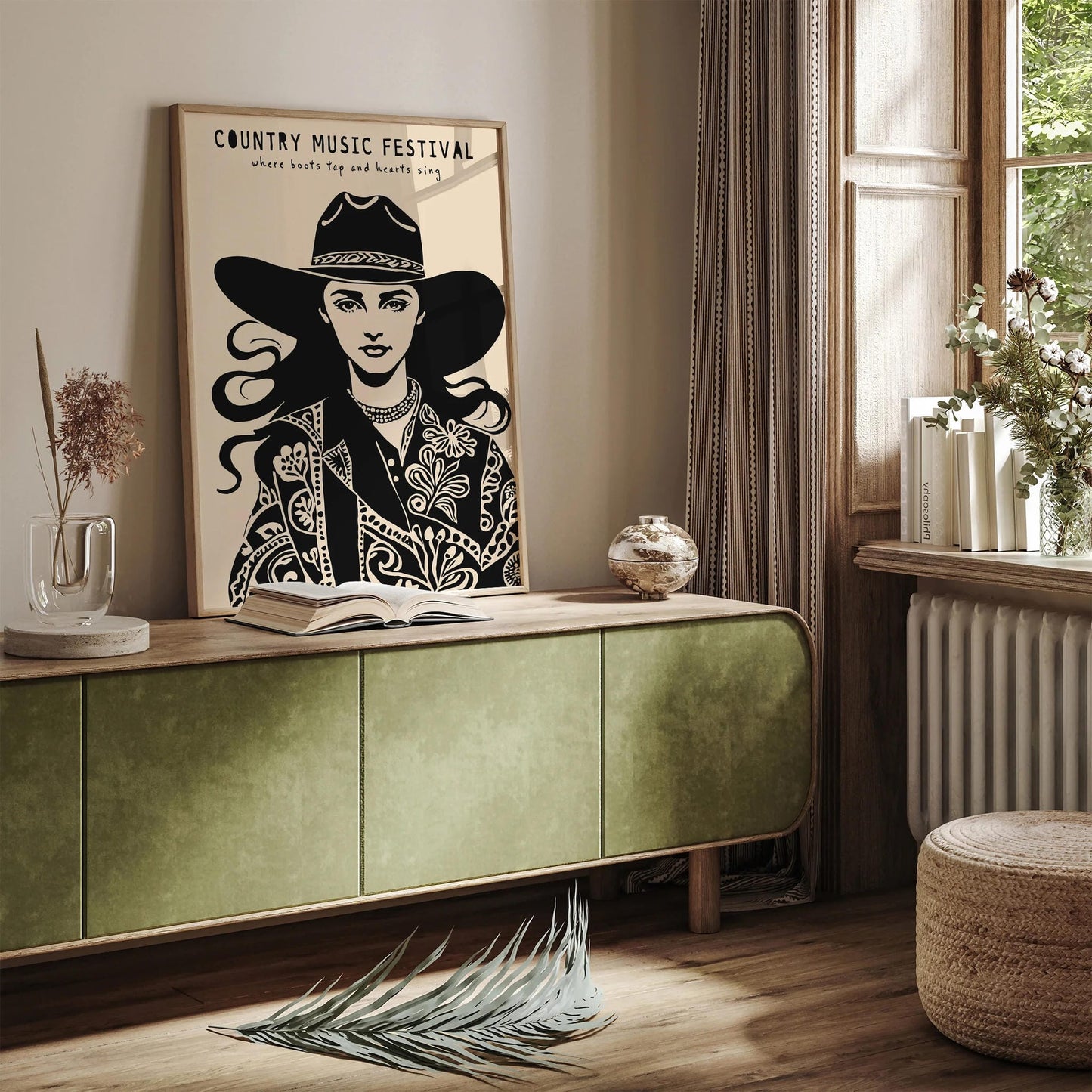 Country Music Festival Poster 2025