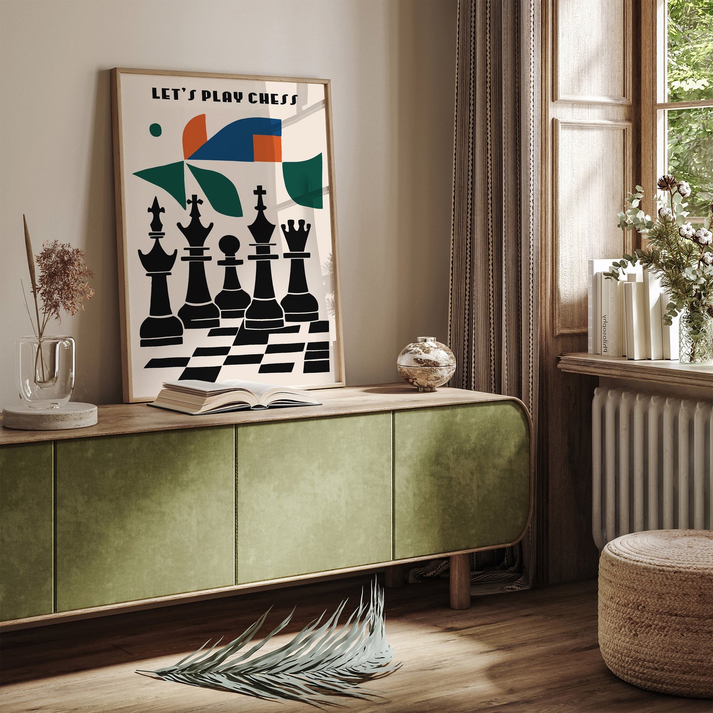 Let's Play Chess Poster