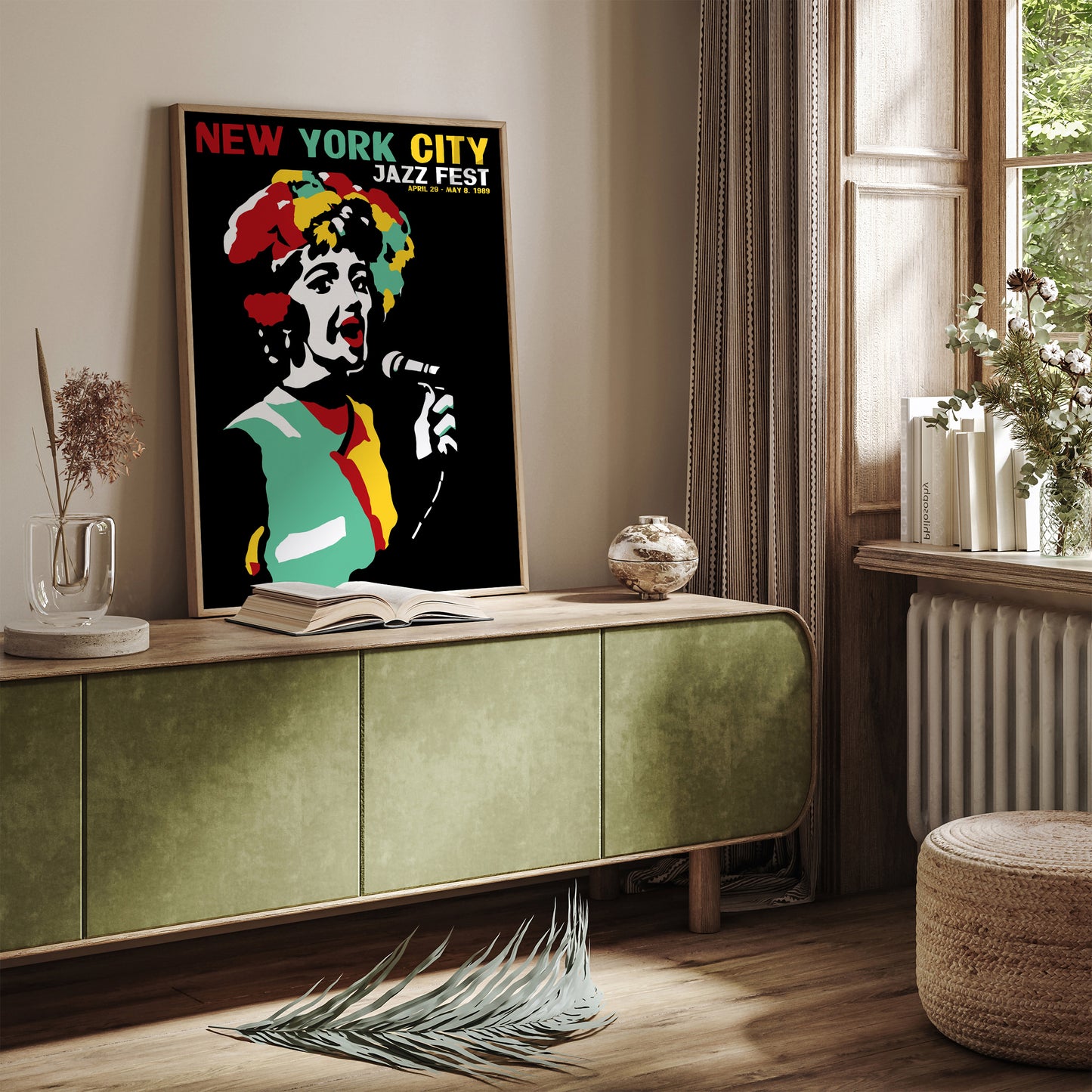 NYC Jazz Fest Vintage Poster