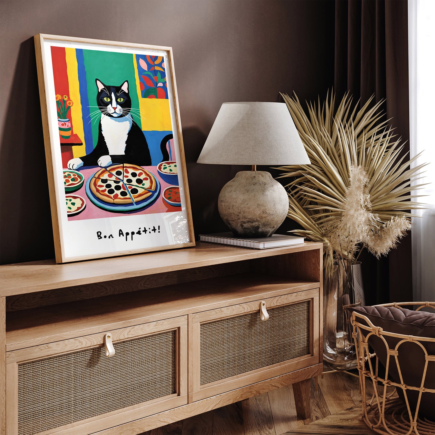 Bon Appétit Pizza Lovers Poster