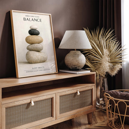 Balance Nordic Design Poster