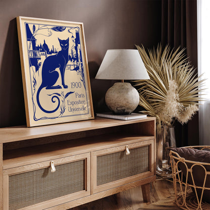 Vintage Paris Poster – French Exhibition Wall Art