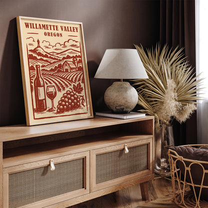Willamette Valley Oregon Poster