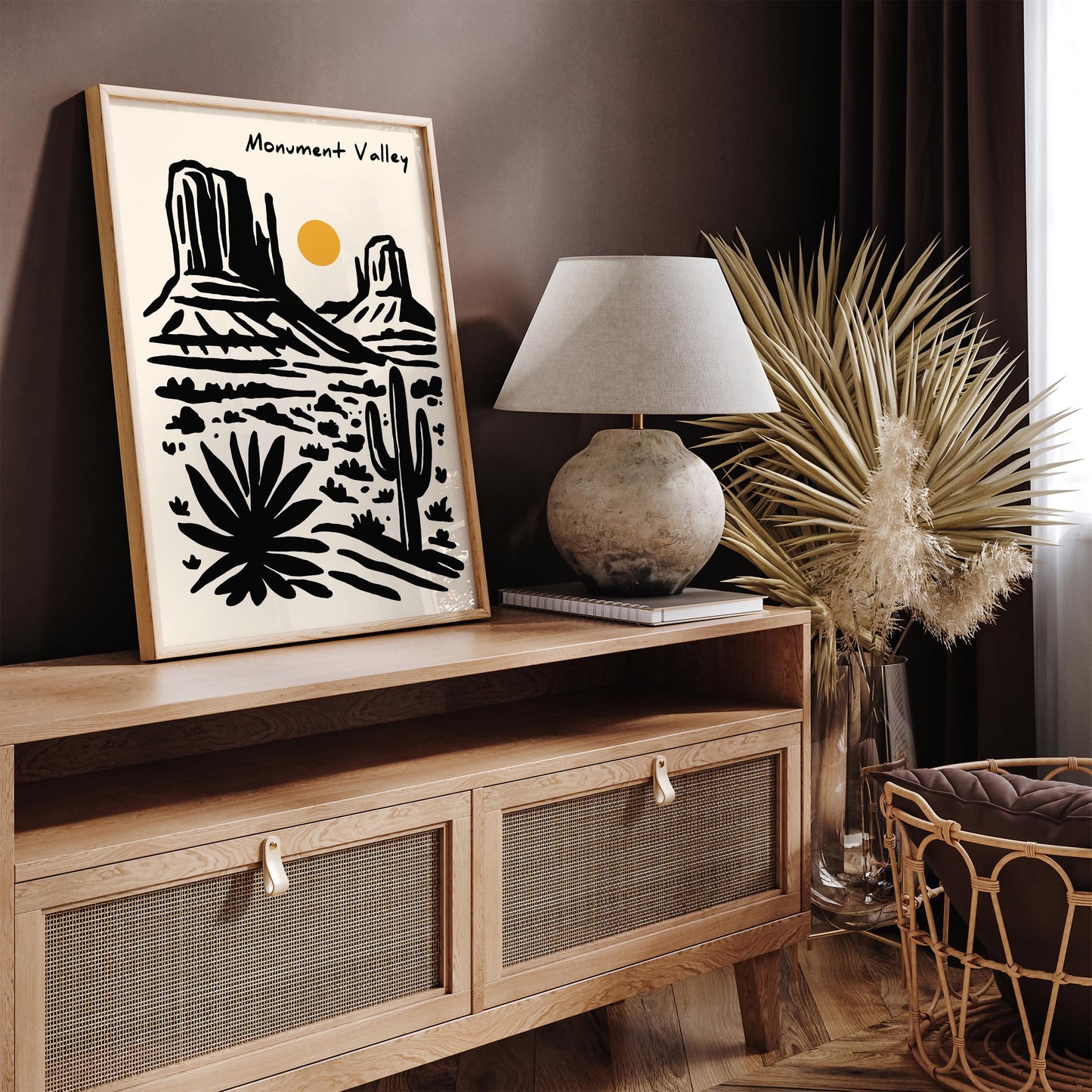 Monument Valley Arizona Travel Poster