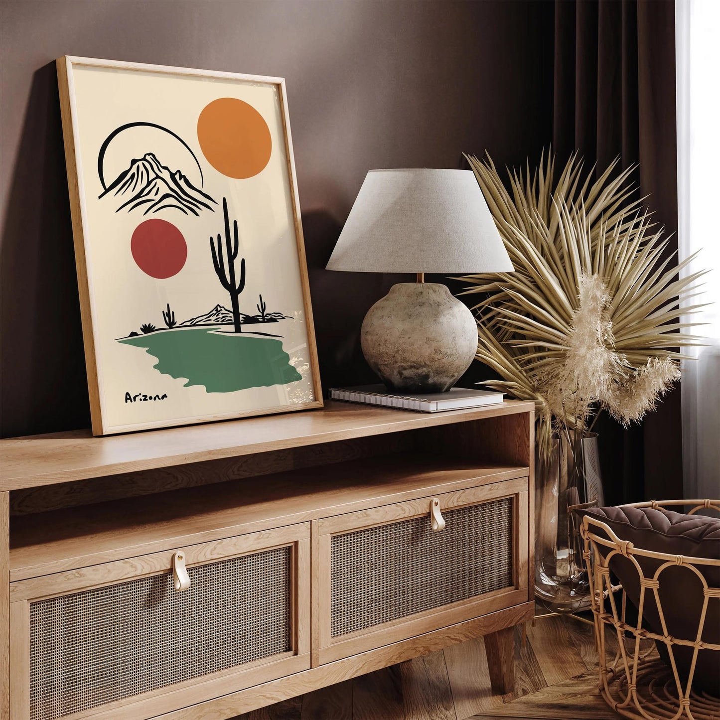 Arizona Minimalist Travel Poster