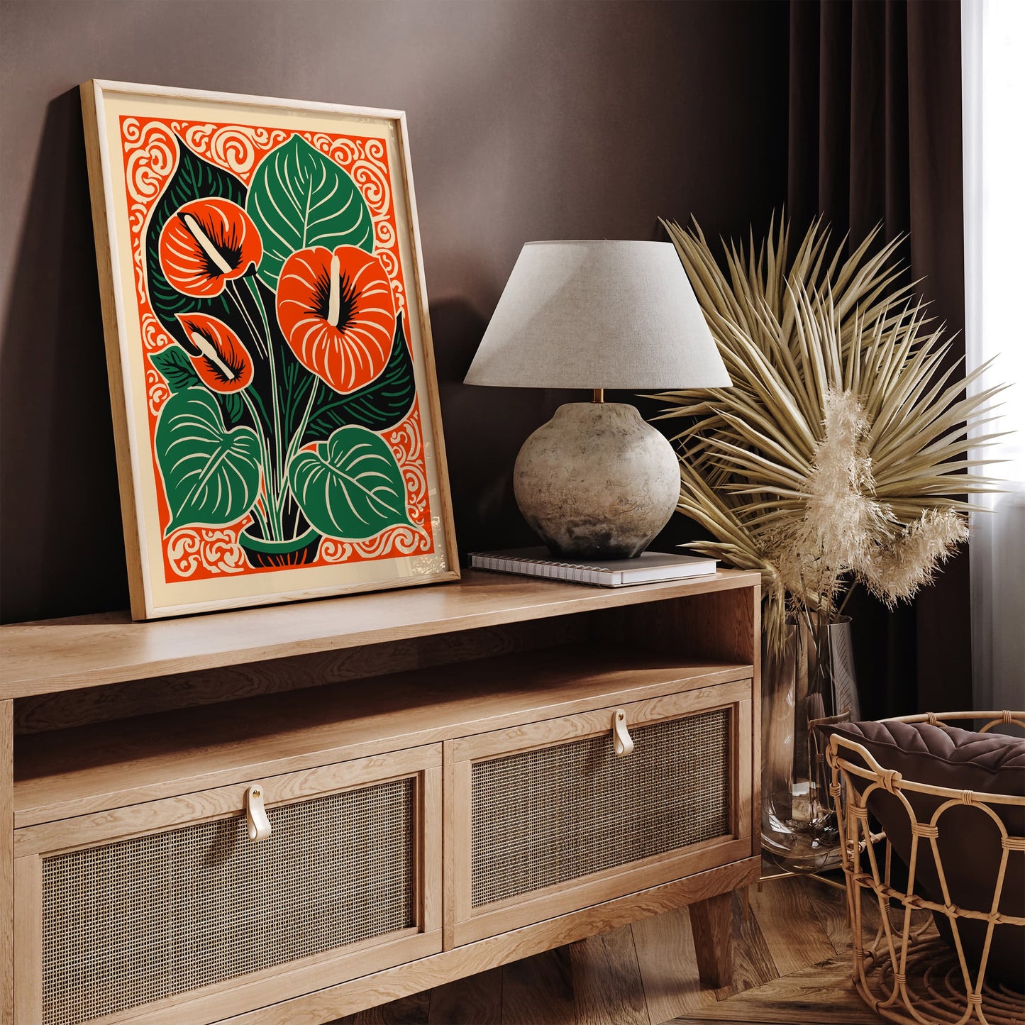 Zantedeschia Calla Flower Poster