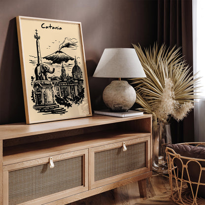 Catania Sicily Wall Art Print