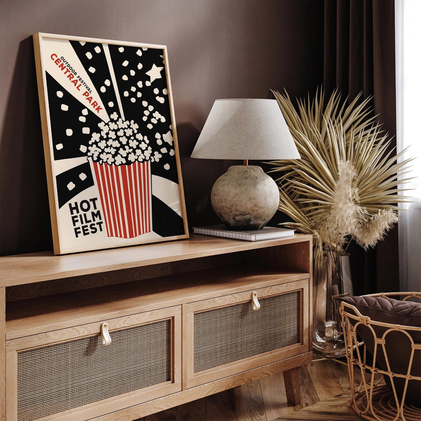 Central Park Outdoor Festival Poster