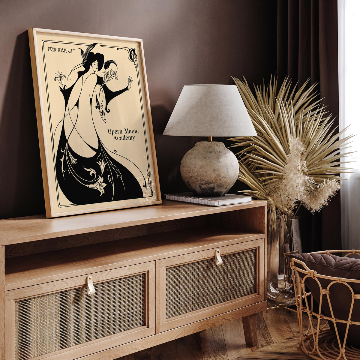 Opera Music Academy NYC Art Poster