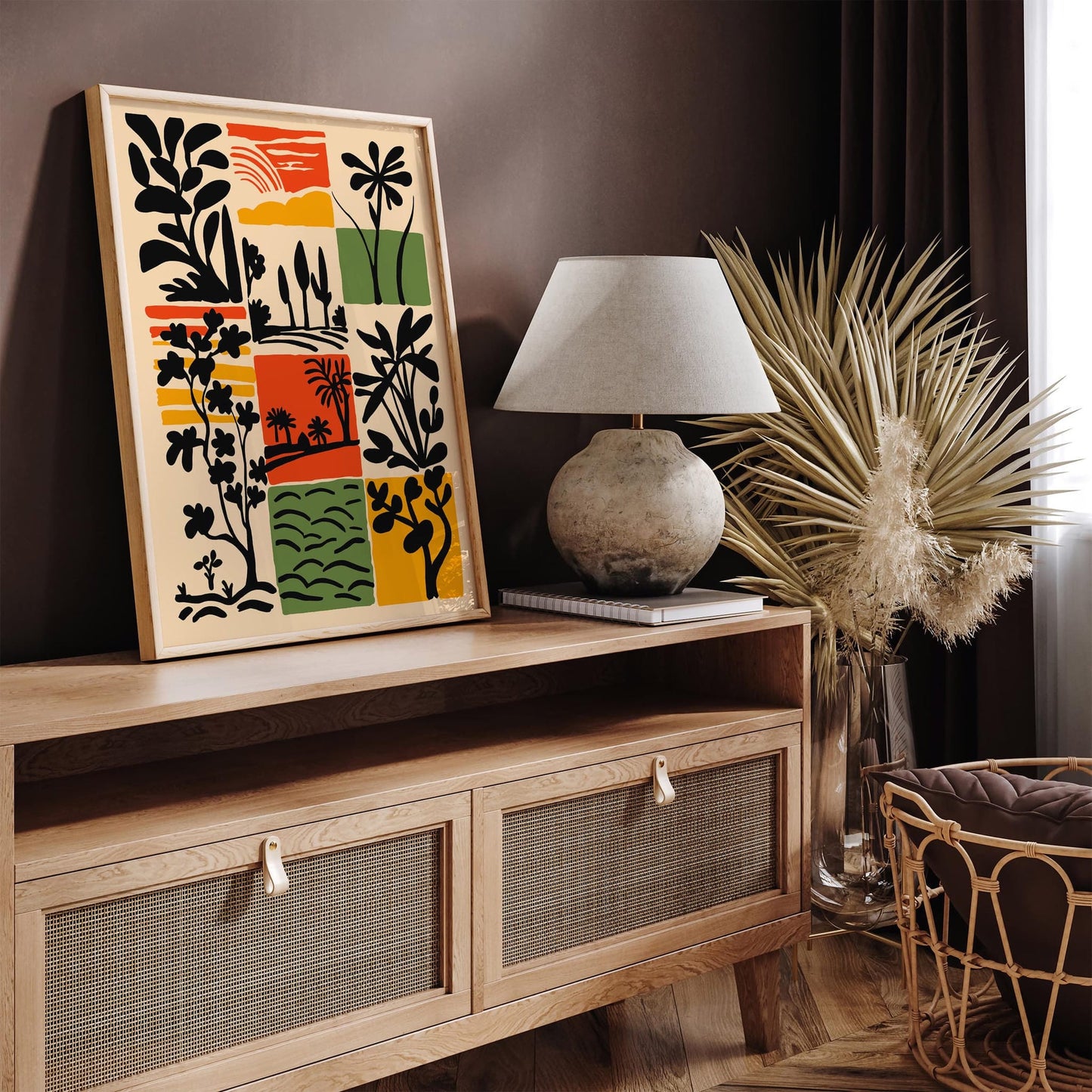 Abstract Landscape Wall Art Print