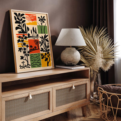 Abstract Landscape Wall Art Print