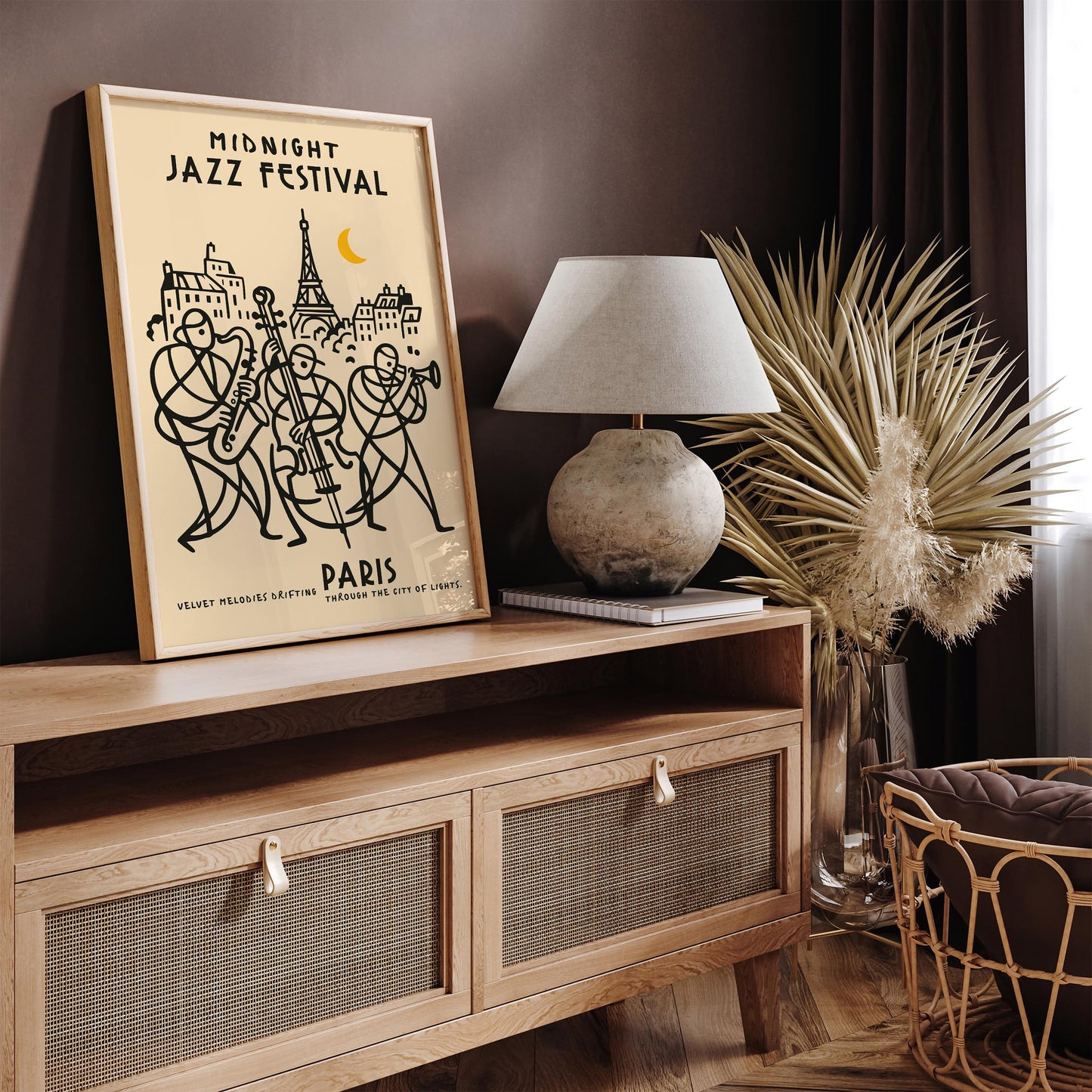 Midnight Jazz Festival Paris Poster